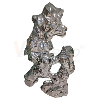 품질  8k Stainless Steel Metal Fabrication Water Ripple Finshed Office Decoration Sculpture Metal 공장