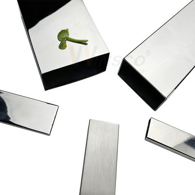 품질  30x60mm Stainless Steel Rectangular Tube with 0.5-2.7mm Wall in 201/304/316 Grades | VVINSCO 공장