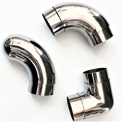 품질  SS304 SS316 Stainless Steel Stair Handrail Elbow Connector 공장