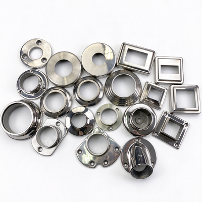 품질  201/304/316 Stainless Steel Railing Decorative Cover, Post Base Flange Cover for Handrail Balustrade 공장