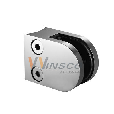 품질  Precision Investment Cast Stainless Steel Glass Clamp for Glass Railing Balustrade | Winsco Metal VA201 공장