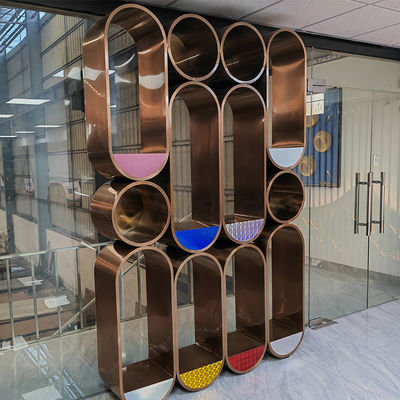 2000mm 아트 스테인리스 스틸 스크린 파티션