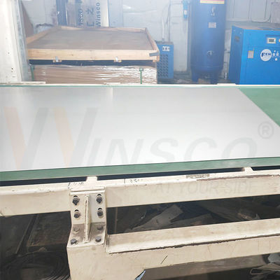 2500mm 길이 1250mm 너비 0.9mm 두께 작은 관용 TP 316 316L 냉불 스테인리스 스틸 판 2B 밀링 엣지