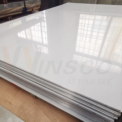 2.0mm 두께 304 304L 등급 좋은 항균성 특성 2b 밀링 마감 스테인레스 스틸 냉 laminated 장 1000mmx200mm