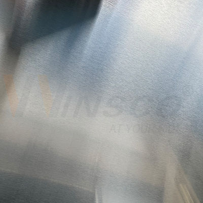 1250mmx2500mm 강한 Wxport 패키지 밀 엣지 스테인리스 스틸 4번 샐린 빗질 마감 시트 316 등급