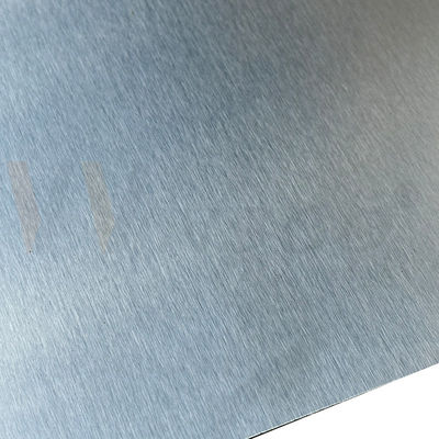 1250mmx2500mm 강한 Wxport 패키지 밀 엣지 스테인리스 스틸 4번 샐린 빗질 마감 시트 316 등급
