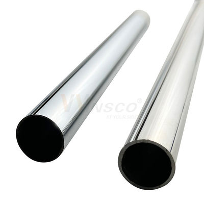 0.4mm-2.0mm 두께 3/4' '무화탄소 둥근 파이프 201 304 316 등급 19.1mm 거울 사틴 마무리 스테인리스 스틸 파이프