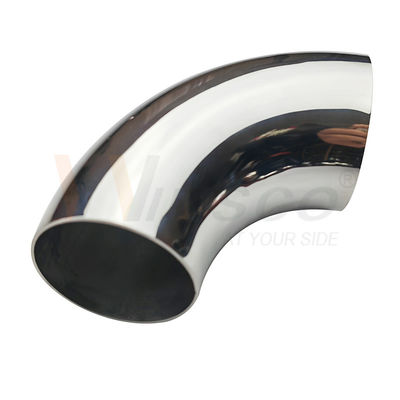 AISI 201 304 316 미러 사틴 76.2mm 3 인치 OD 스테인리스 스틸 핸들 엘코브 1.2mm-2.0mm 두께