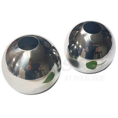 AISI 201 304 SS 핸들레일 장식 장착장치 51mm 60mm 지름 스테인리스 스틸 구덩이 공 19mm 둥근 파이프