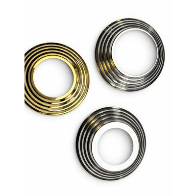 SS 201 304 스테인리스 스티어 부품 은 금 스테인리스 스틸 핸들리 기지 덮개 19mm 1' 2' 63.5mm 둥근 뉴엘 포스트