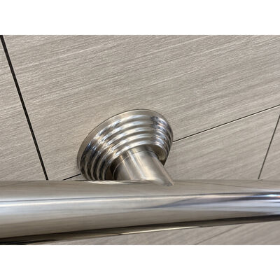 SS 201 304 스테인리스 스티어 부품 은 금 스테인리스 스틸 핸들리 기지 덮개 19mm 1' 2' 63.5mm 둥근 뉴엘 포스트