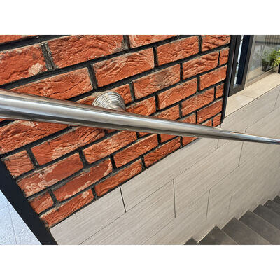 SS 201 304 스테인리스 스티어 부품 은 금 스테인리스 스틸 핸들리 기지 덮개 19mm 1' 2' 63.5mm 둥근 뉴엘 포스트
