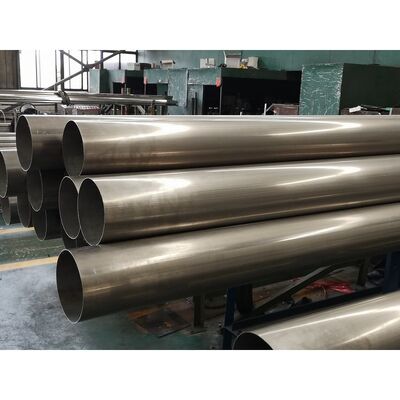 127mm 대구경 두꺼운 벽 스테인리스 스틸 이녹스 원형 튜브 SUS201/304/316. 의료 장비, 항공 우주 및 열악한 환경 프로젝트를 위한 내식성 및 고강도.