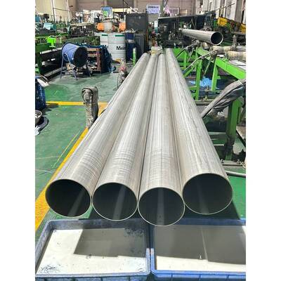 127mm 대구경 두꺼운 벽 스테인리스 스틸 이녹스 원형 튜브 SUS201/304/316. 의료 장비, 항공 우주 및 열악한 환경 프로젝트를 위한 내식성 및 고강도.