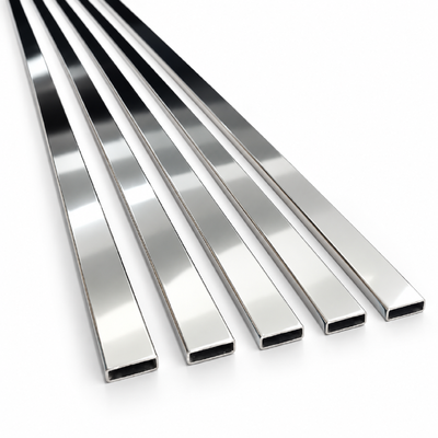 30x10mm SUS 304 316 201 8K 미러 닦은 스테인레스 스틸 직사각형 파이브 욕실 가구