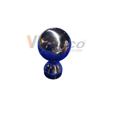 304 등급 316 무화탄 계단 장착품 80mm 다이아 스테인레스 스틸 장식 경비 공 50.8mm 2 인치 둥근 튜브