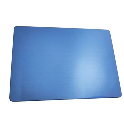 SS201 냉간 압연 블루 PVD 헤어라인 No.4 스테인리스 스틸 시트 1220×2440mm 4x8ft 장식용 이녹스 플레이트