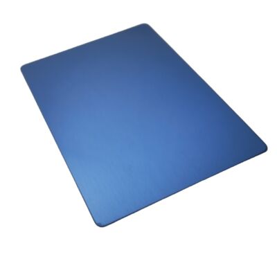 SS201 냉간 압연 블루 PVD 헤어라인 No.4 스테인리스 스틸 시트 1220×2440mm 4x8ft 장식용 이녹스 플레이트