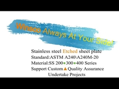 윈스코 금속 SS 201 304 316 반사경 에칭은 추운 압연 스테인리스강 시트판을 완성했습니다