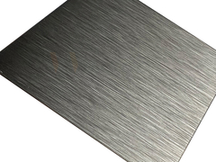 검은 No.4 스테인레스 강 시트판