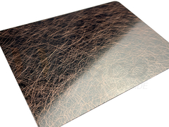 블래킷닝 고대 시트를 도금처리하는 SS 진동 미러 다크 구리