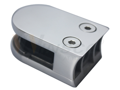 D 모양 스테인레스 스틸 유리 클램프