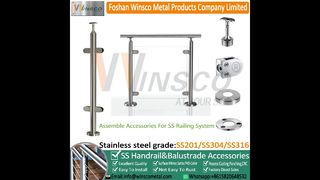 WINSCO 스테인레스 스틸 계단 액세서리
